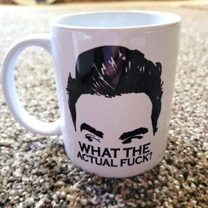 David Schitt What the Actual F Mug